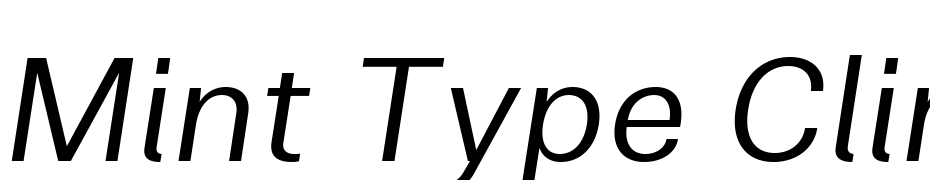 Clinica Pro Italic Yazı tipi ücretsiz indir